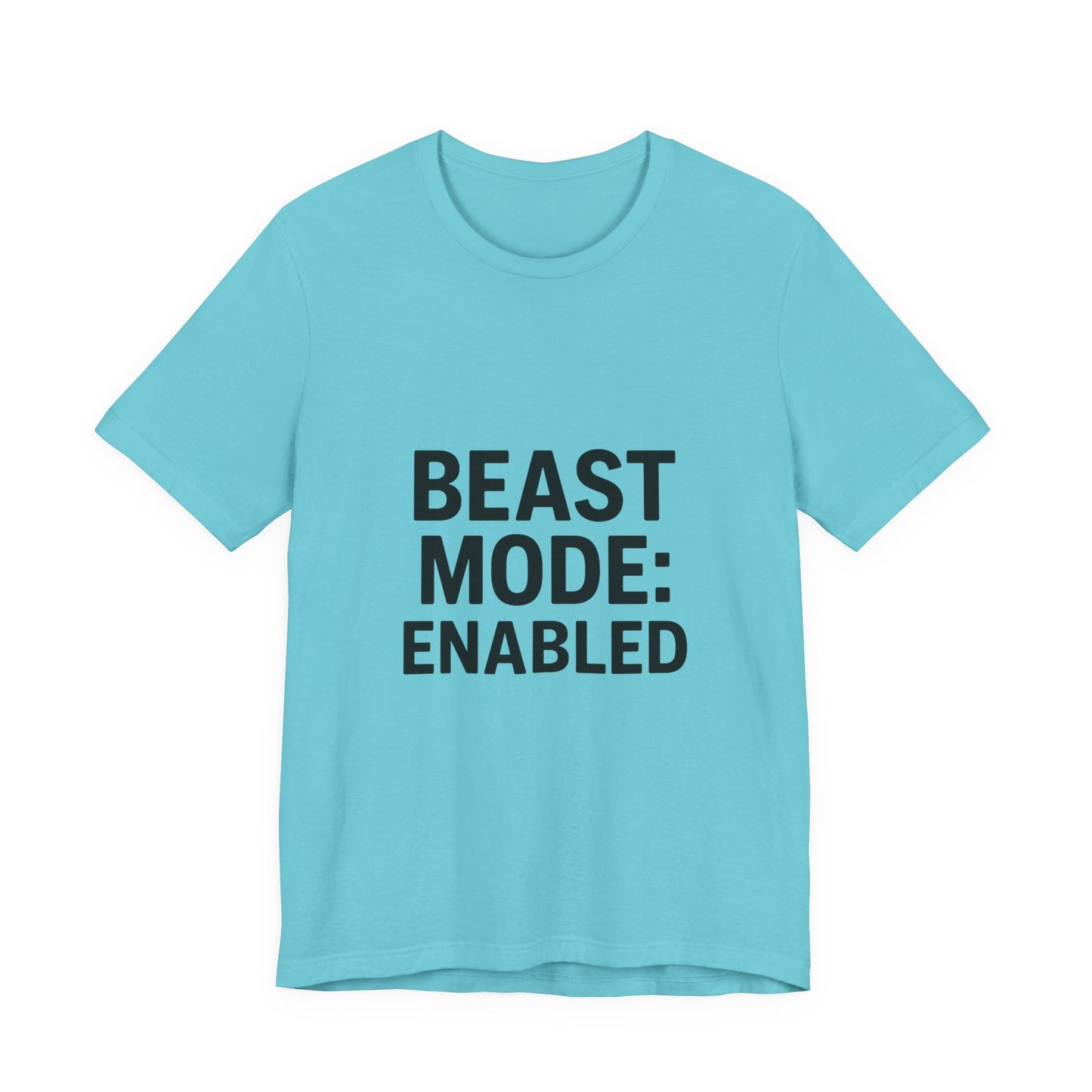 Beast Mode Enabled Unisex Jersey Short Sleeve Tee T-shirt