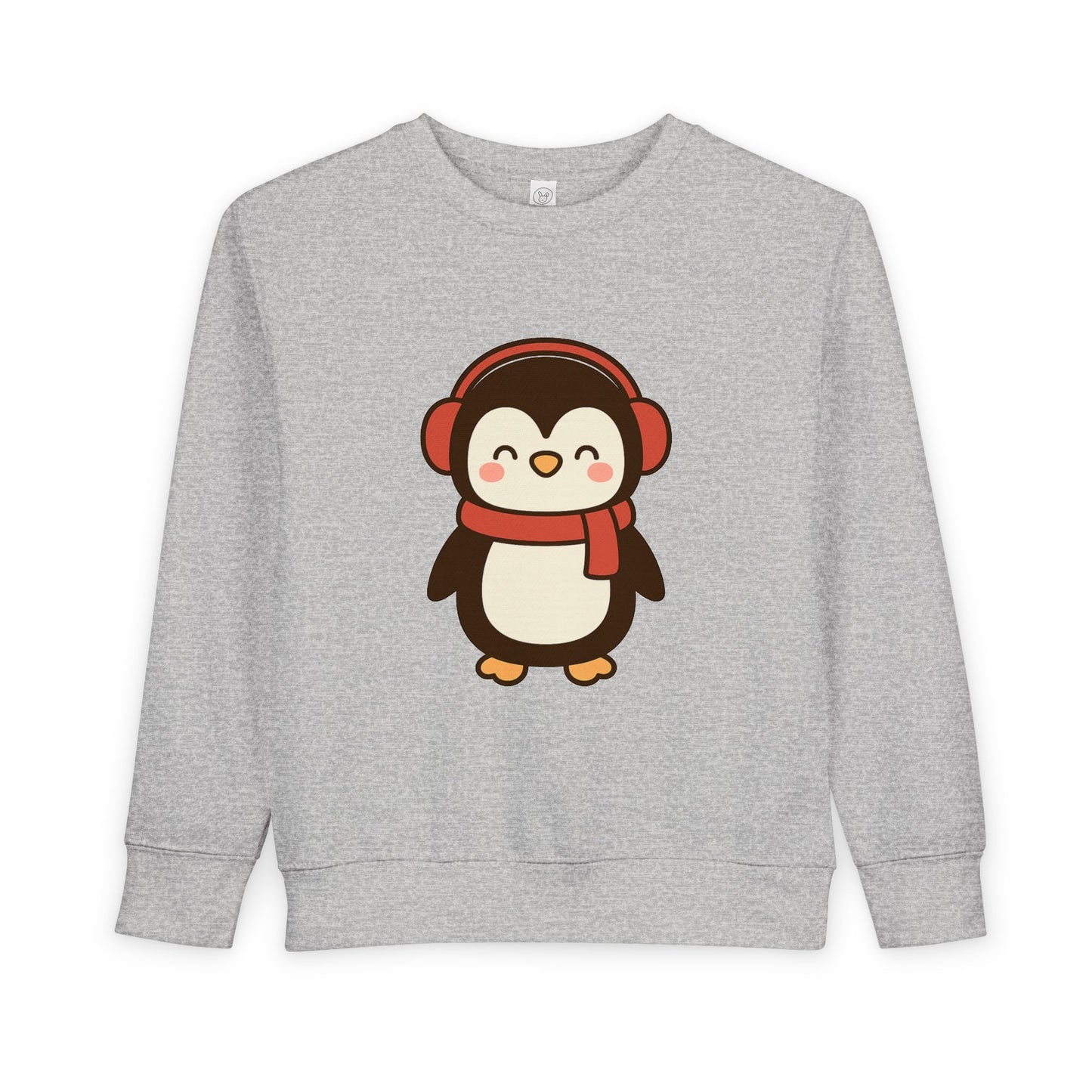 Christmas Winter Penguin Toddler Sweatshirt