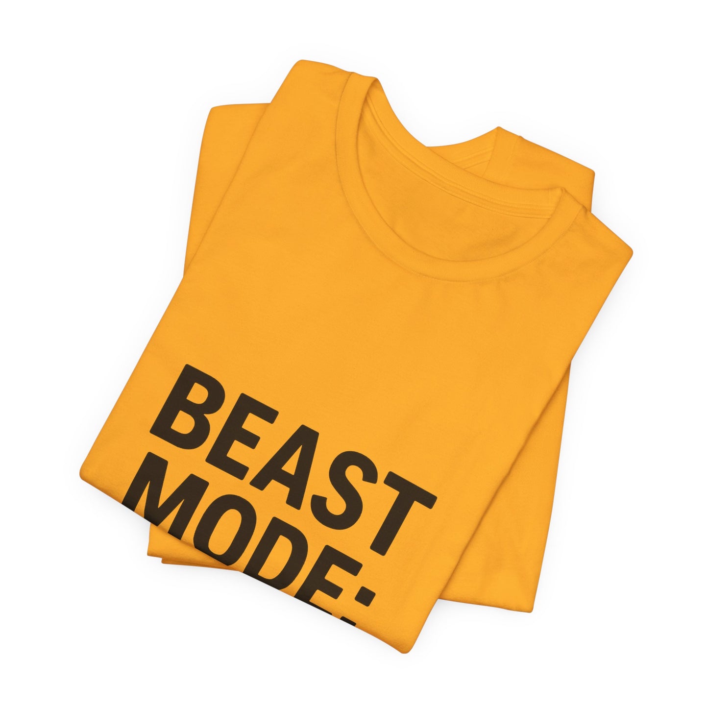 Beast Mode Enabled Unisex Jersey Short Sleeve Tee T-shirt