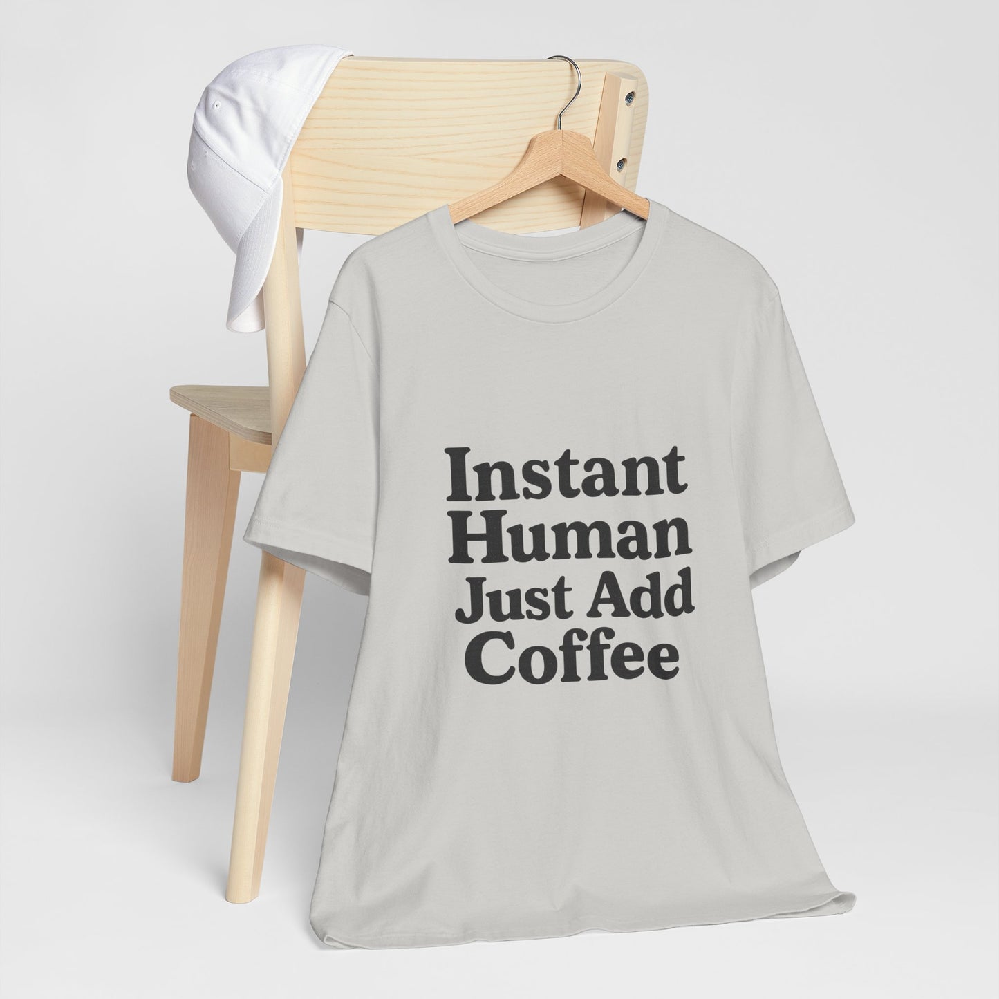 Just Add Coffee Unisex Jersey Short Sleeve Tee T-shirt