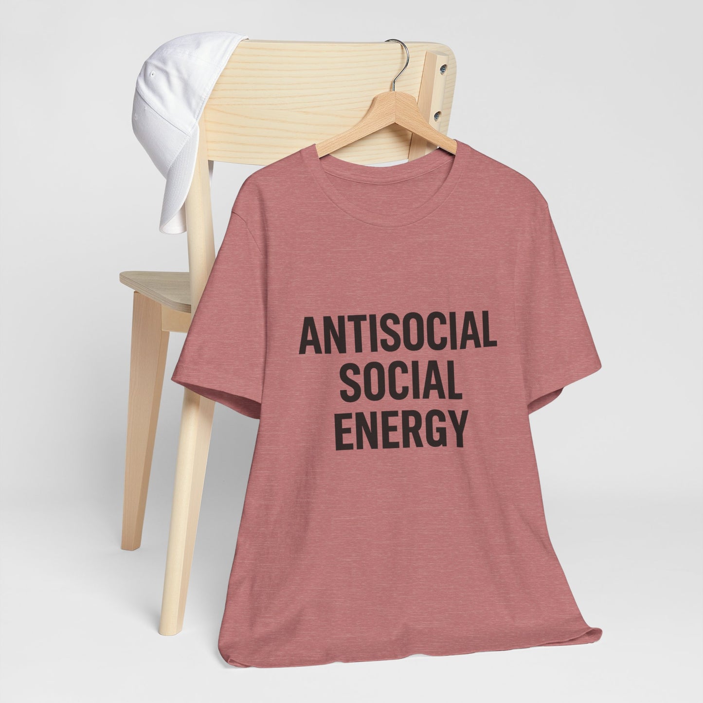 Antisocial Social Energy Unisex Jersey Short Sleeve Tee T-shirt