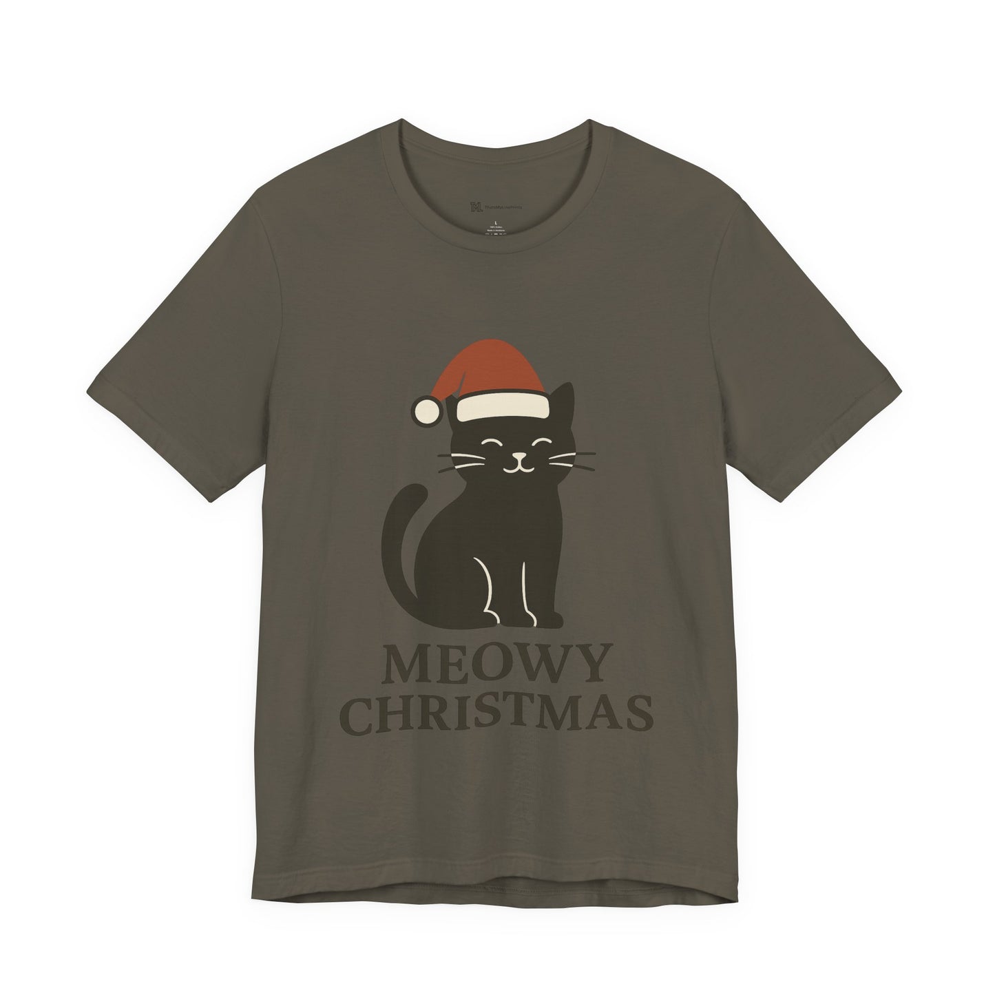 Meowy Christmas Unisex Jersey Short Sleeve Tee T-shirt