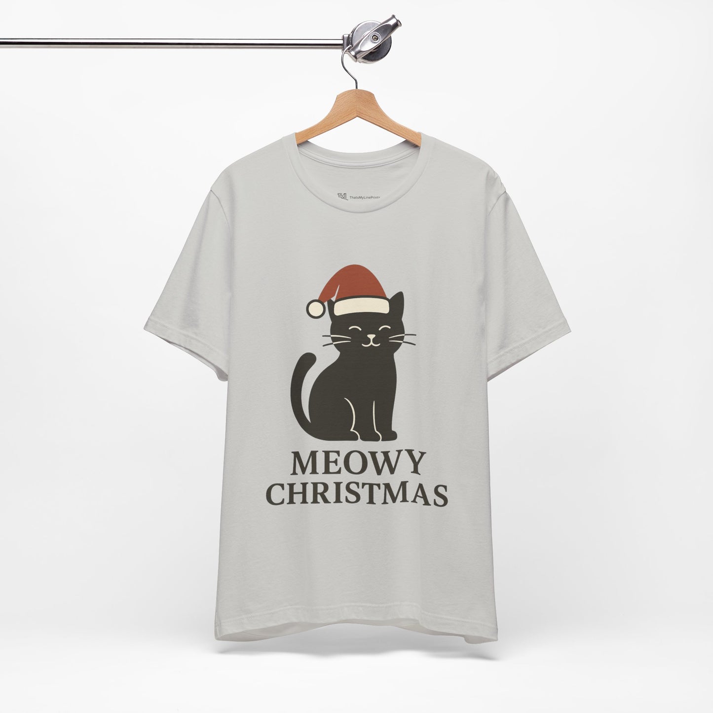 Meowy Christmas Unisex Jersey Short Sleeve Tee T-shirt