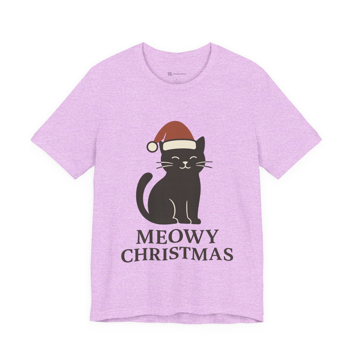Meowy Christmas Unisex Jersey Short Sleeve Tee T-shirt