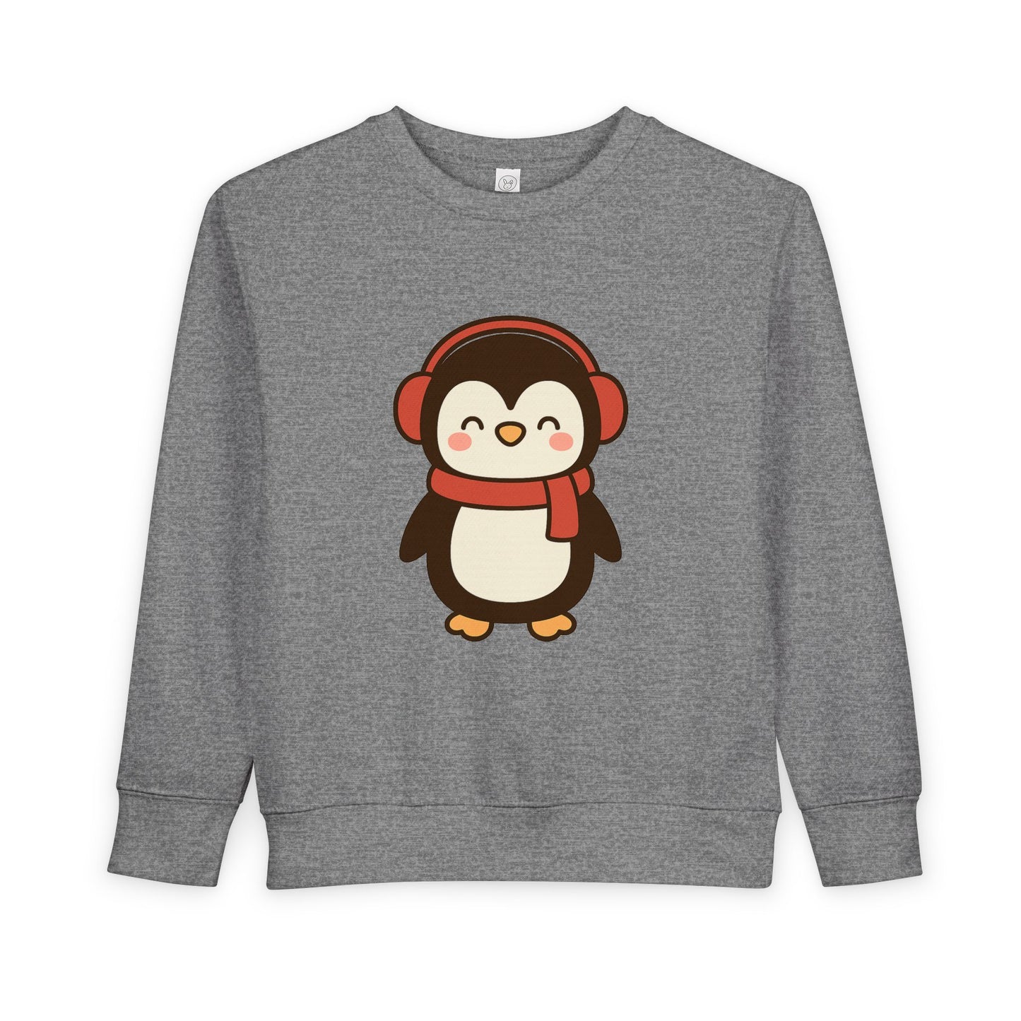 Christmas Winter Penguin Toddler Sweatshirt