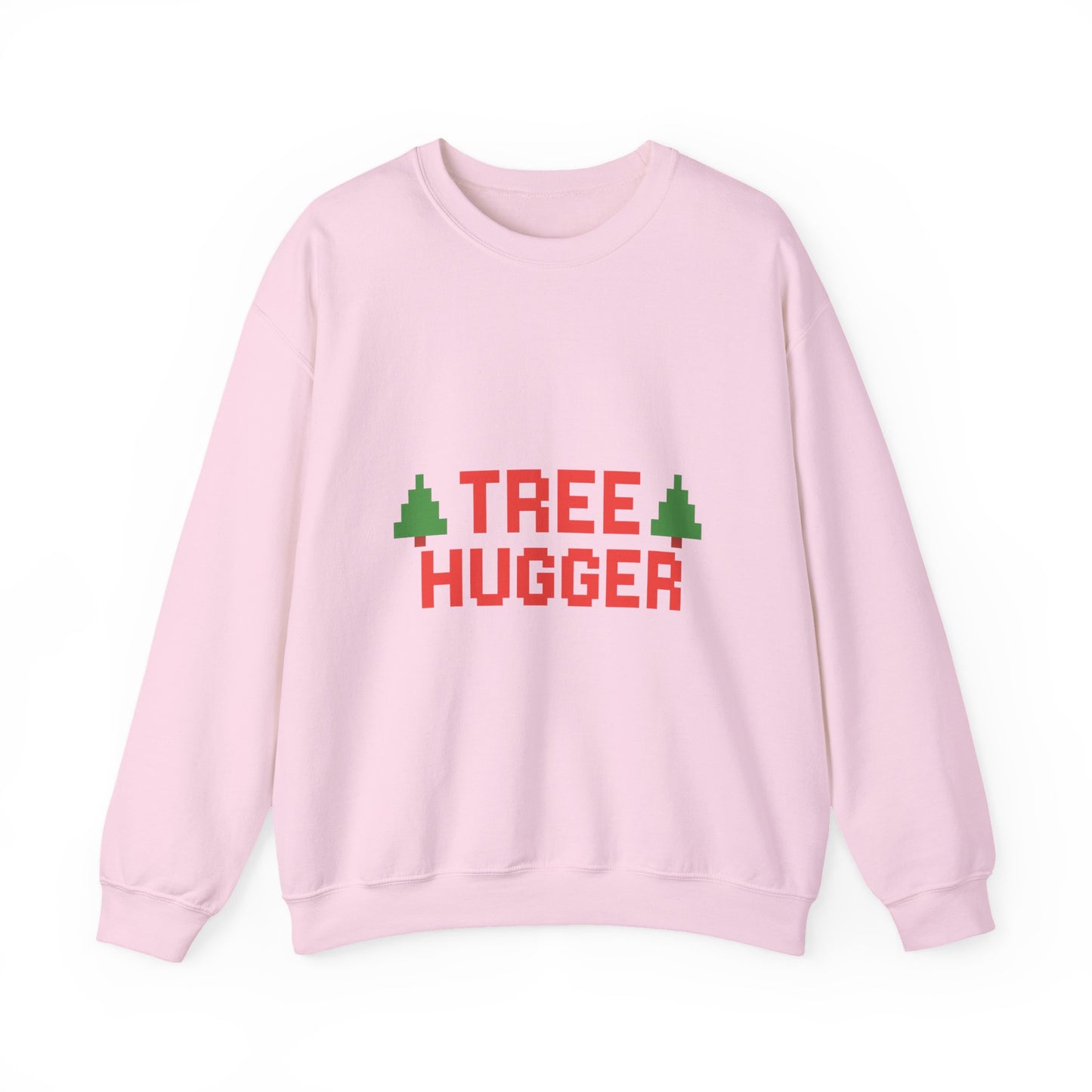 Tree Hugger Christmas Unisex Heavy Blend™ Crewneck Sweatshirt