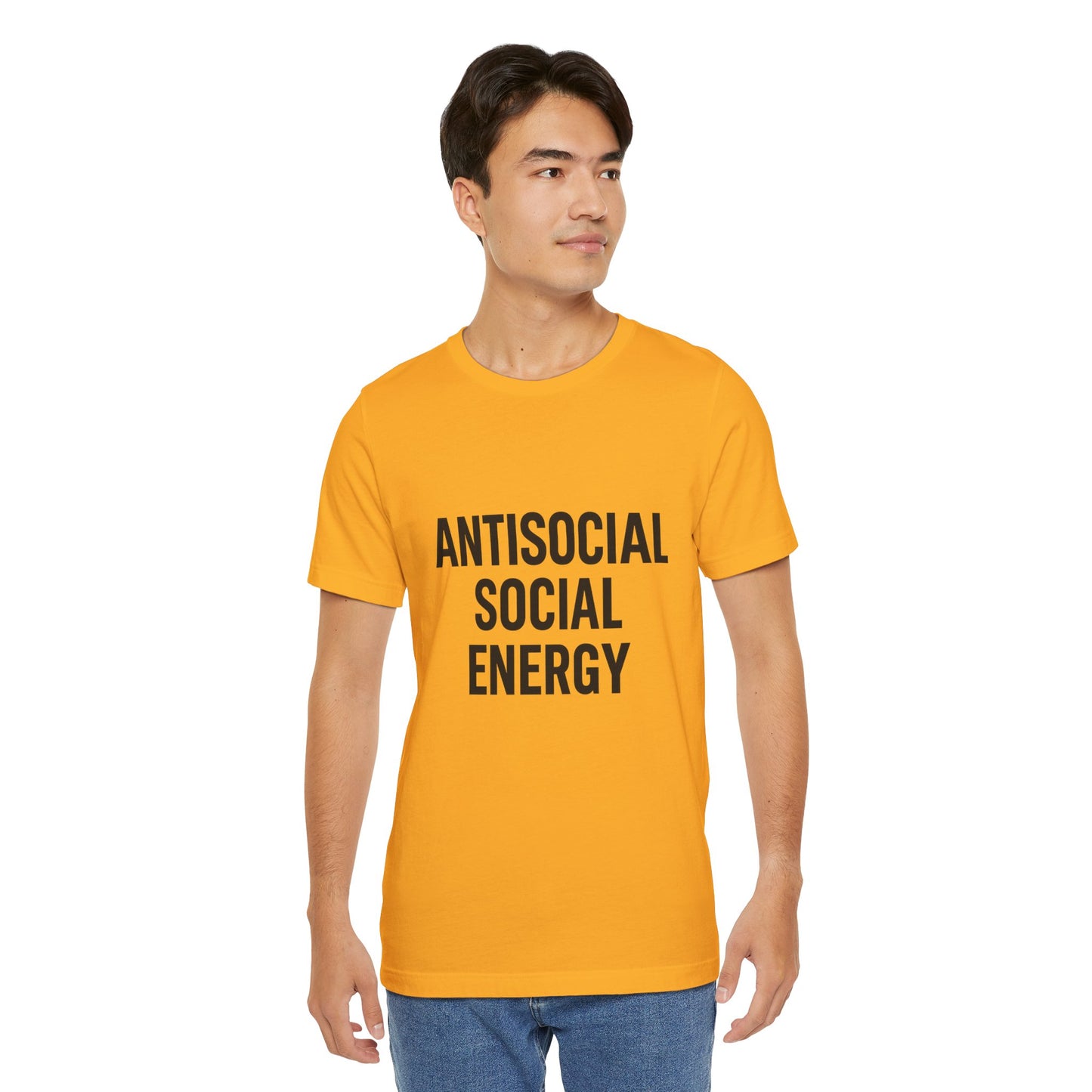 Antisocial Social Energy Unisex Jersey Short Sleeve Tee T-shirt