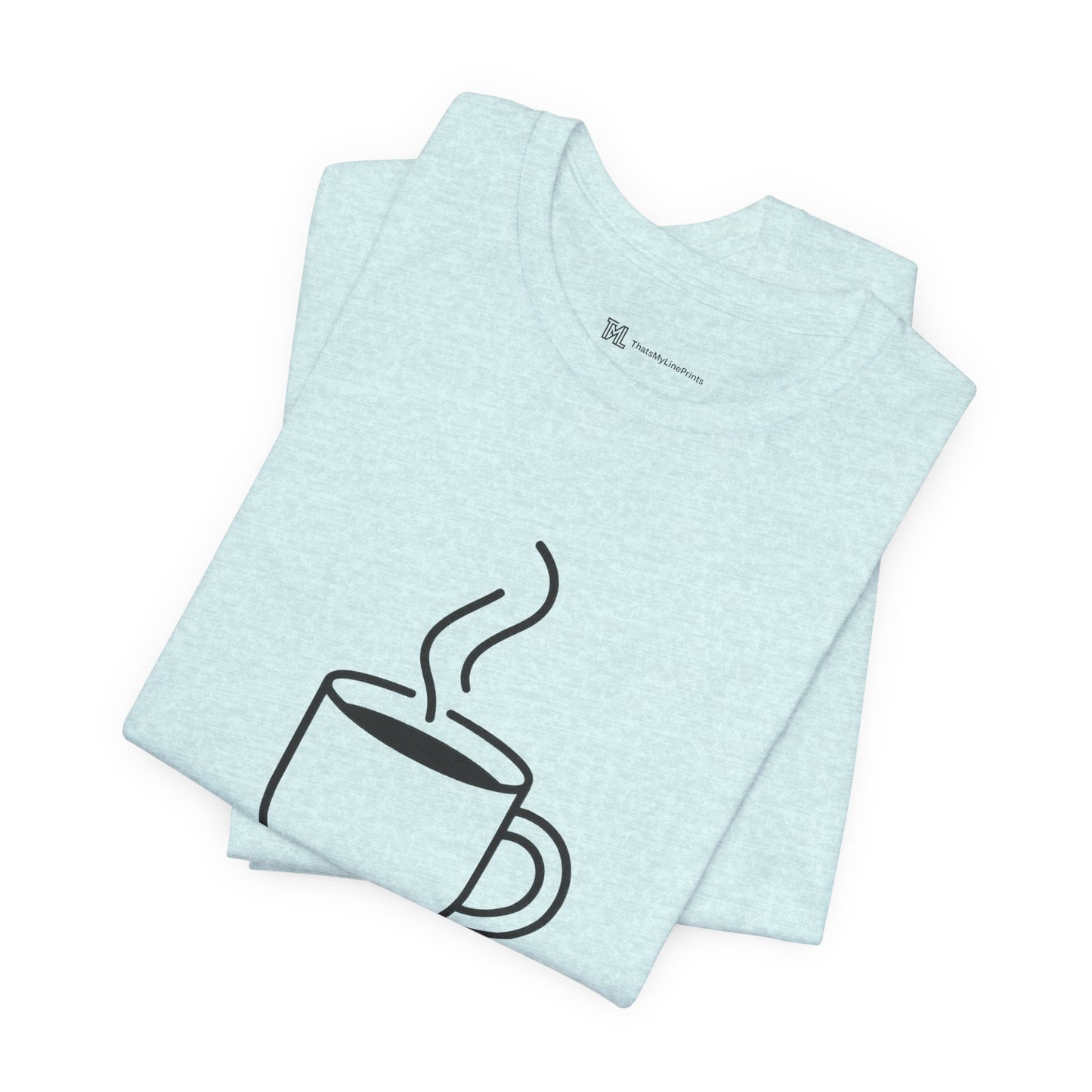 Brewed For Peace Coffee Humor Unisex Jersey Short Sleeve Tee T-shirt