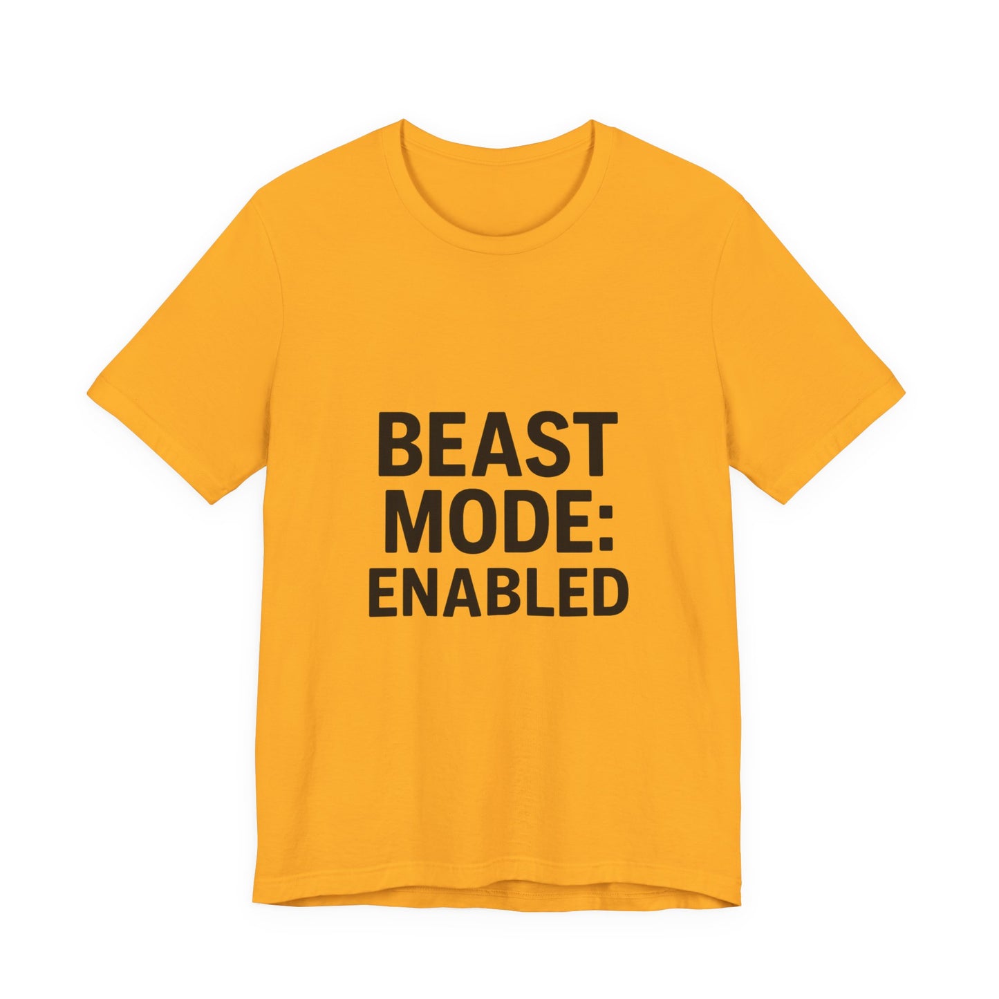 Beast Mode Enabled Unisex Jersey Short Sleeve Tee T-shirt