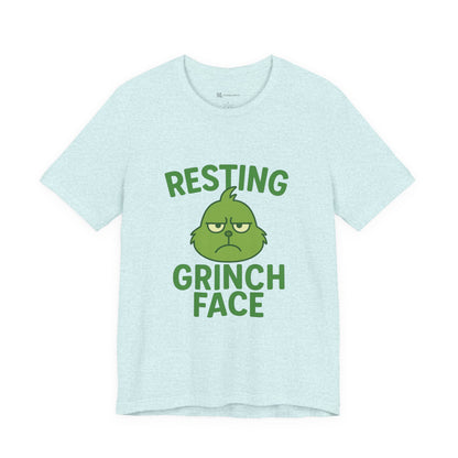 Gringe Resting Face Christmas Unisex Jersey Short Sleeve Tee T-shirt