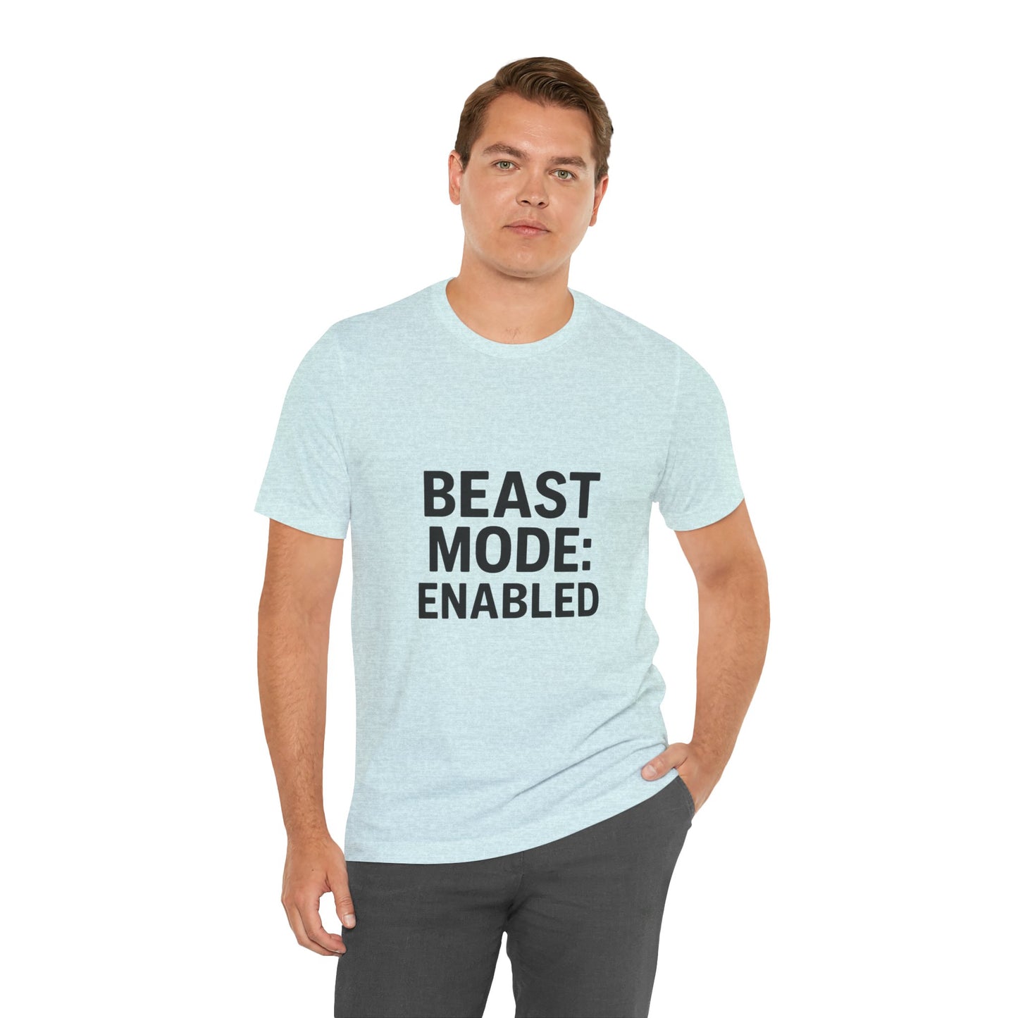 Beast Mode Enabled Unisex Jersey Short Sleeve Tee T-shirt