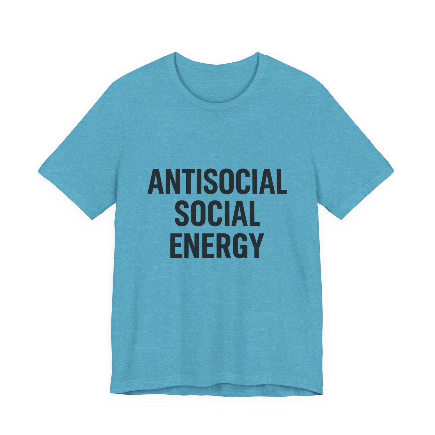 Antisocial Social Energy Unisex Jersey Short Sleeve Tee T-shirt