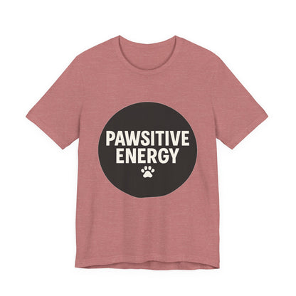 Pawsitive Energy Logo Unisex Jersey Short Sleeve Tee