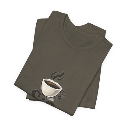 Sip Happens Coffee Cup Unisex Jersey Short Sleeve Tee T-shirt