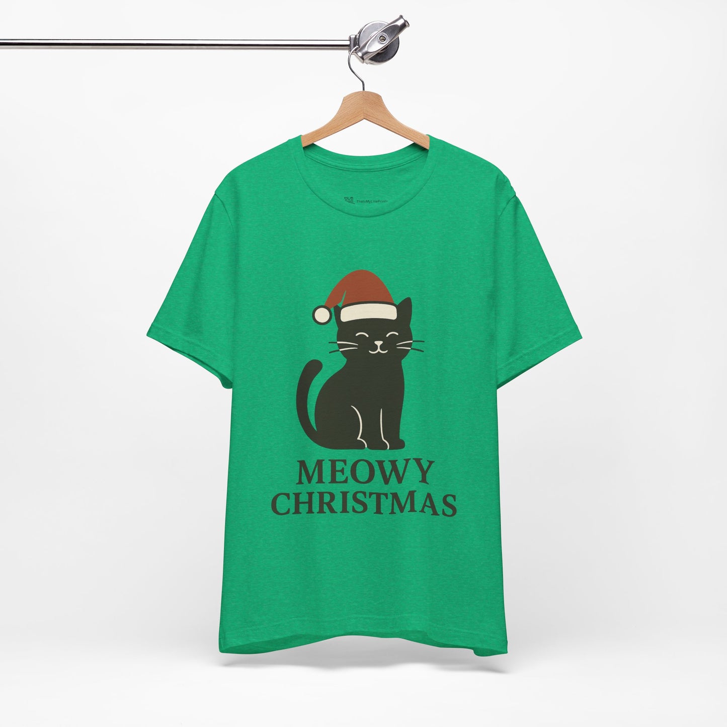 Meowy Christmas Unisex Jersey Short Sleeve Tee T-shirt