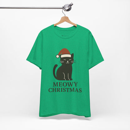 Meowy Christmas Unisex Jersey Short Sleeve Tee T-shirt