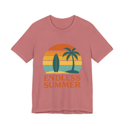 Endless Summer Unisex Jersey Short Sleeve Tee T-shirt