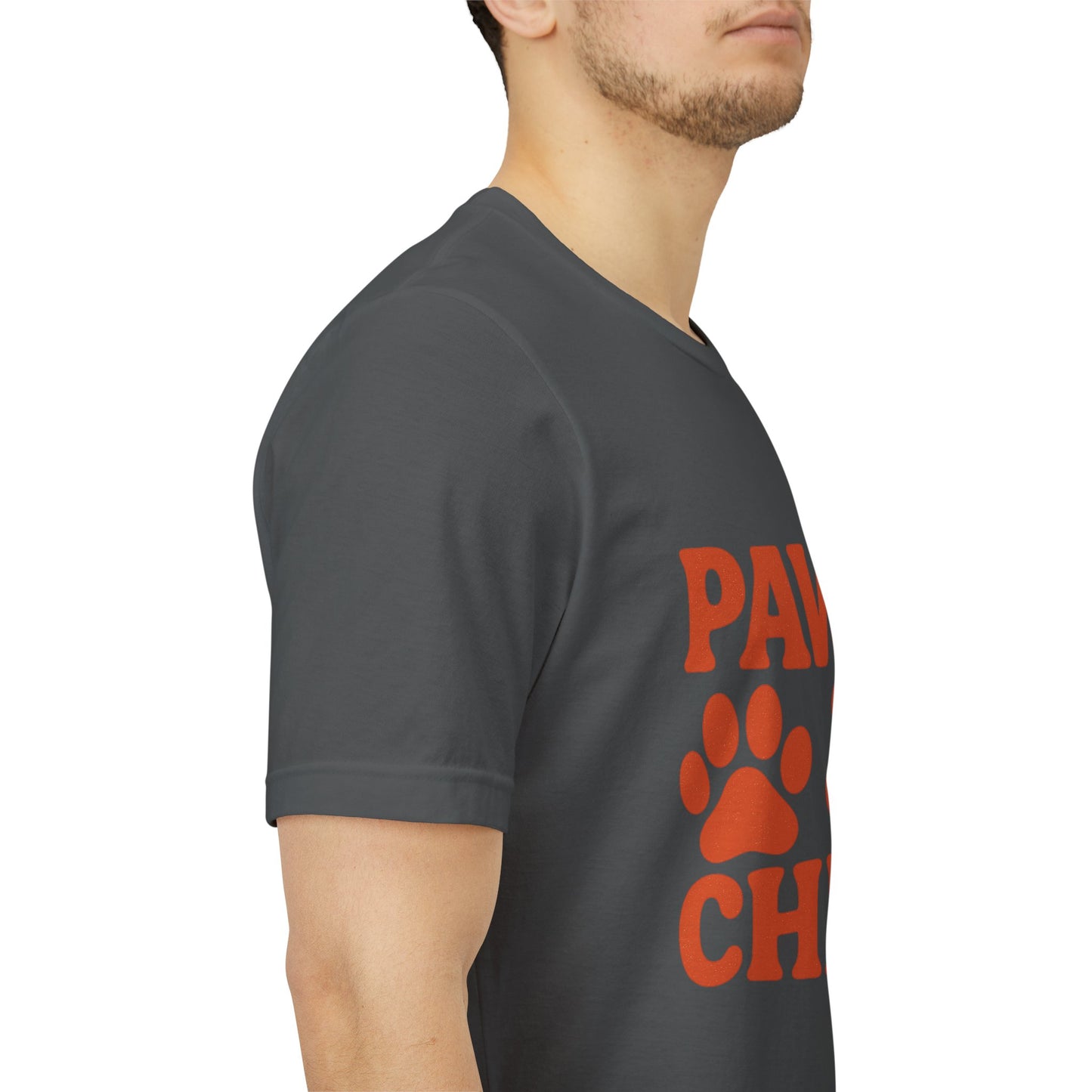 Paws and Chill Pet Lovers Unisex Jersey Short Sleeve Tee T-shirt