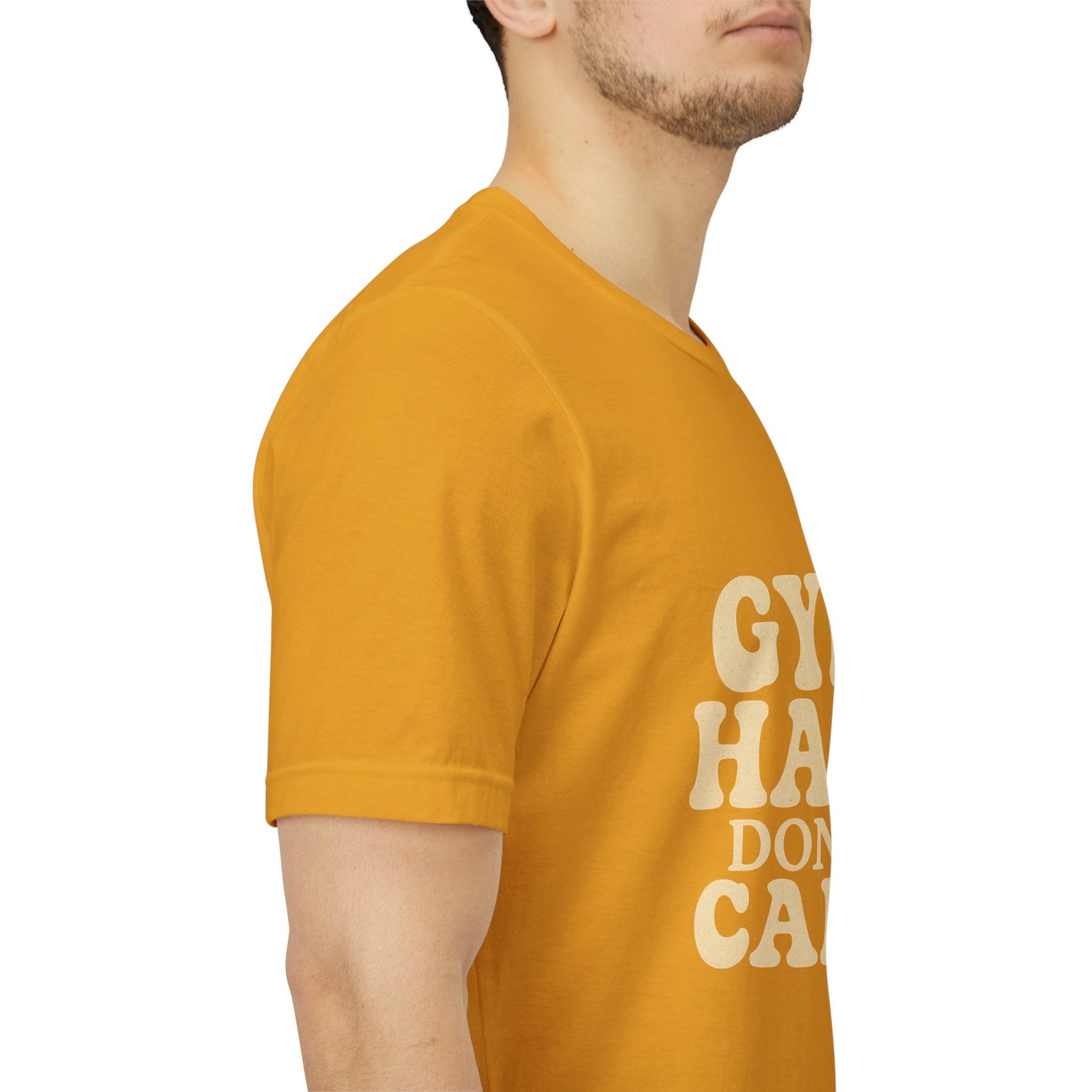 Gym Hair Don't Care Unisex Jersey Short Sleeve Tee T-shirt