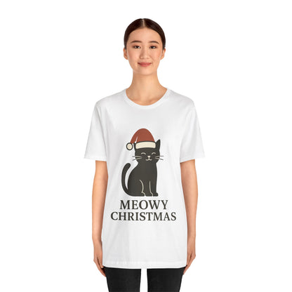 Meowy Christmas Unisex Jersey Short Sleeve Tee T-shirt