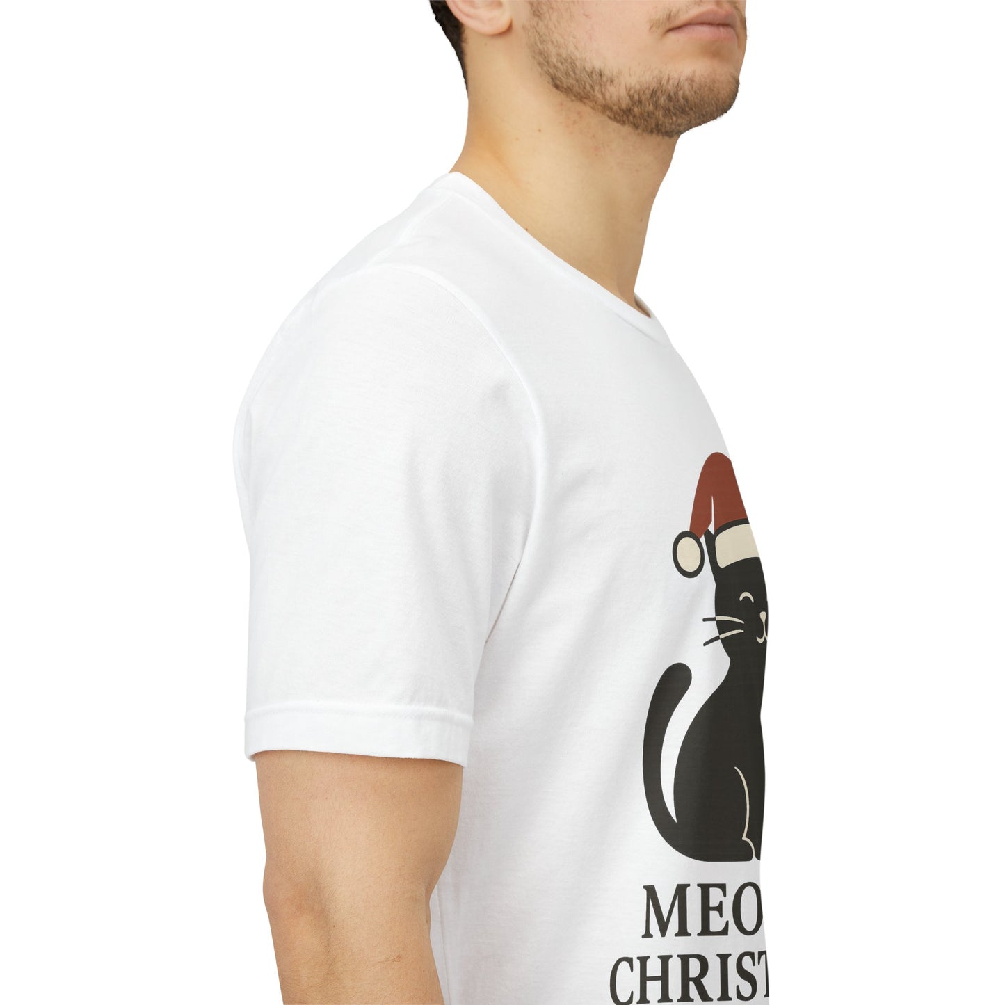 Meowy Christmas Unisex Jersey Short Sleeve Tee T-shirt