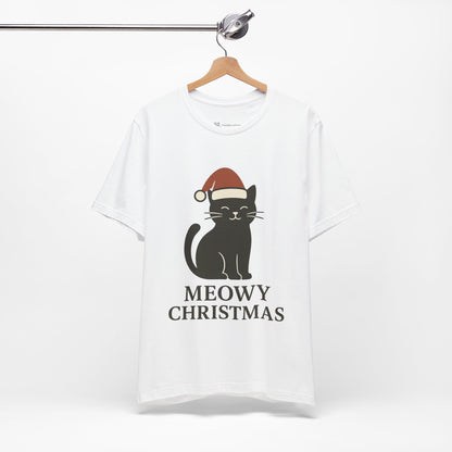 Meowy Christmas Unisex Jersey Short Sleeve Tee T-shirt