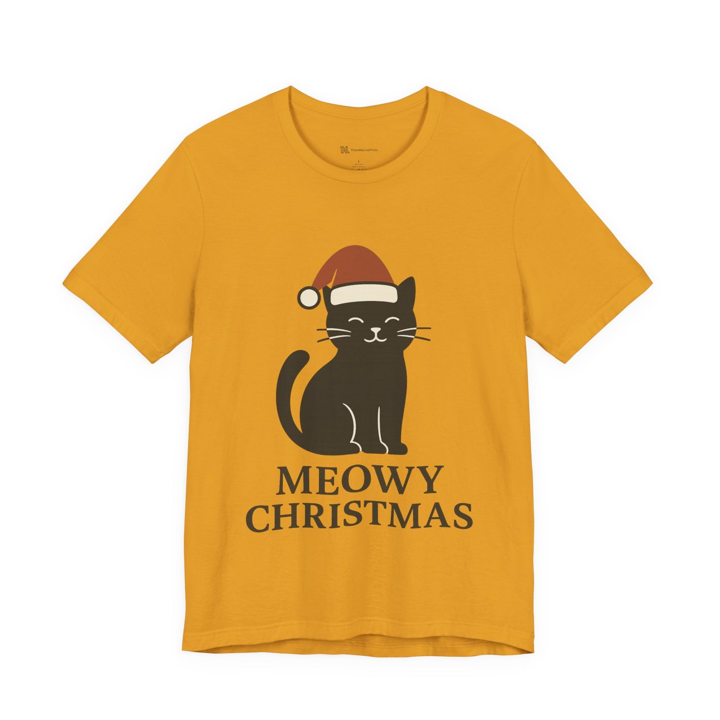 Meowy Christmas Unisex Jersey Short Sleeve Tee T-shirt
