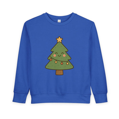 Christmas Tree With Lights Toddler Sweatshirt