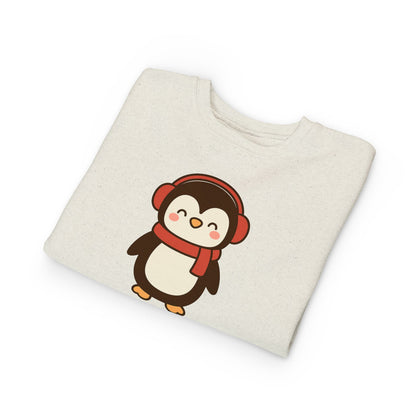 Christmas Winter Penguin Toddler Sweatshirt