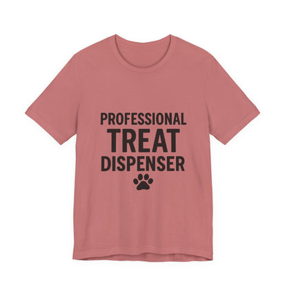 Professional Treat Dispenser Unisex Jersey Short Sleeve Tee T-shirt