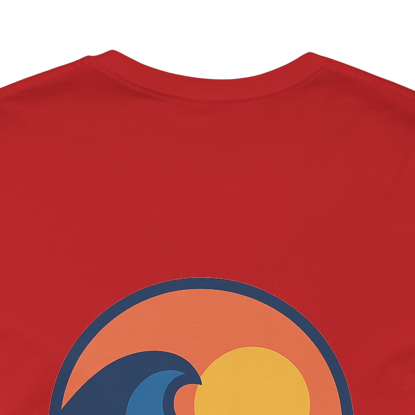 Logo Ocean Society Back Side Design Unisex Jersey Short Sleeve Tee T-shirt