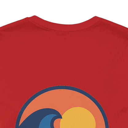 Logo Ocean Society Back Side Design Unisex Jersey Short Sleeve Tee T-shirt