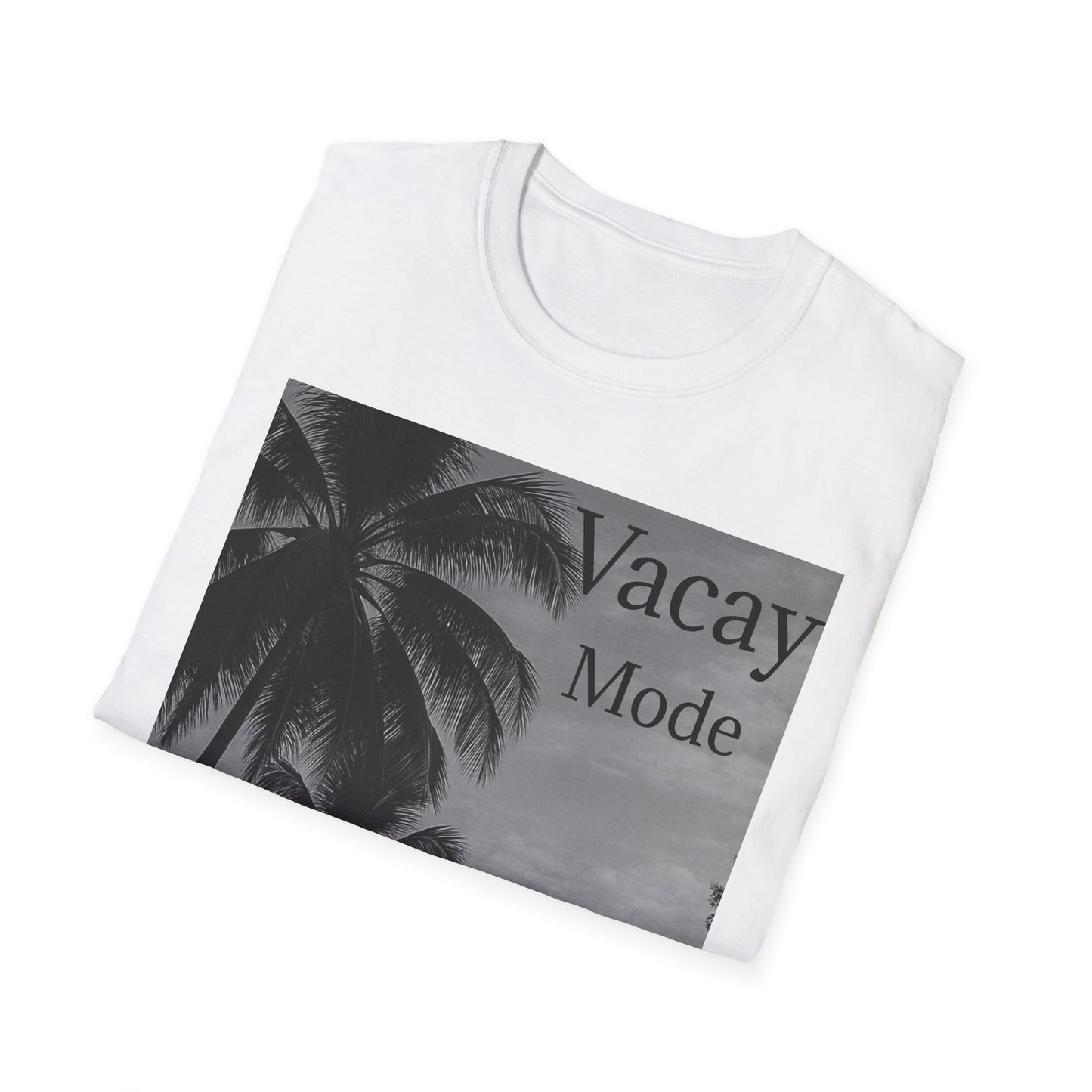 Vacay Mode Palm Trees Unisex Short Sleeve T-shirt Tee