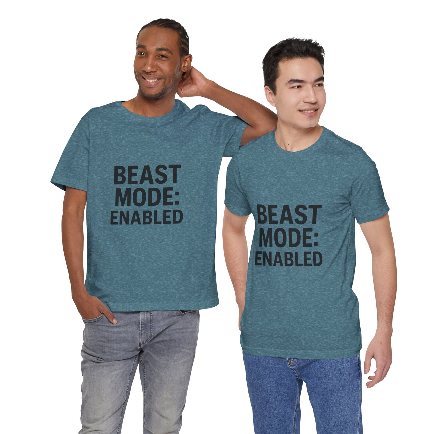 Beast Mode Enabled Unisex Jersey Short Sleeve Tee T-shirt