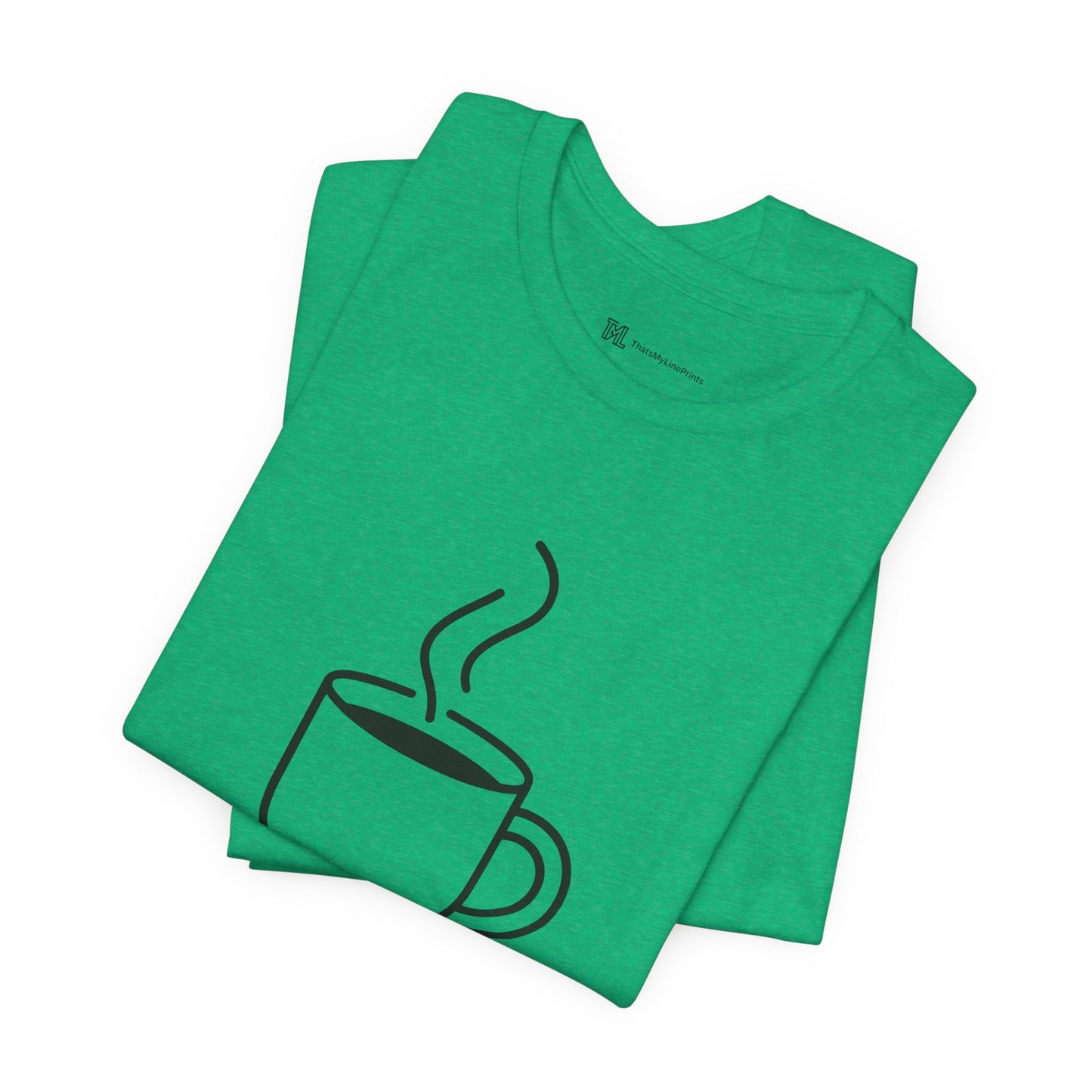 Brewed For Peace Coffee Humor Unisex Jersey Short Sleeve Tee T-shirt
