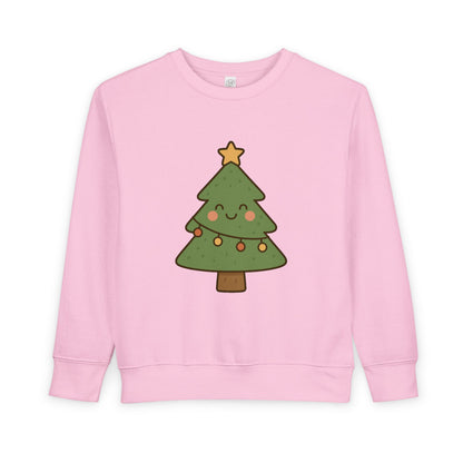 Christmas Tree With Lights Toddler Sweatshirt