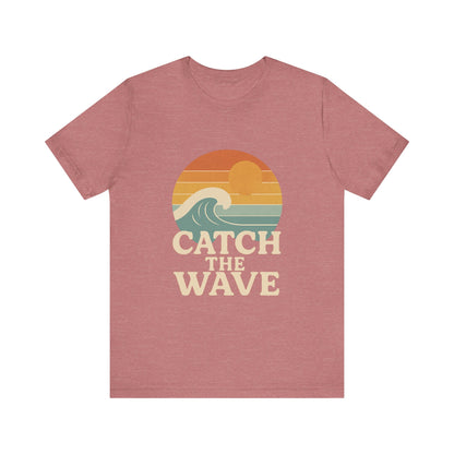 Catch The Wave Unisex Short Sleeve T-shirt Various Colors