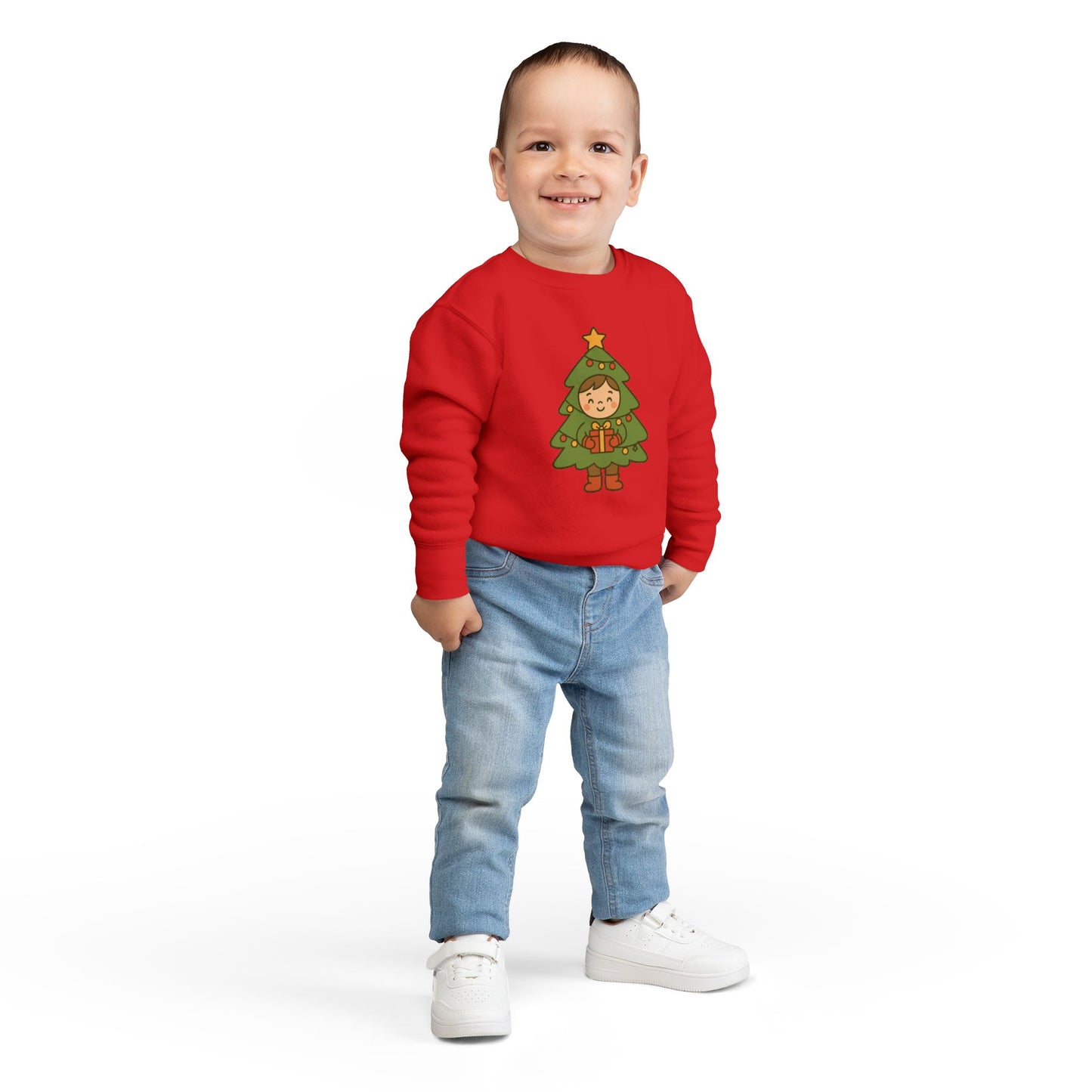 Christmas Tree Kid Costume Toddler Sweatshirt
