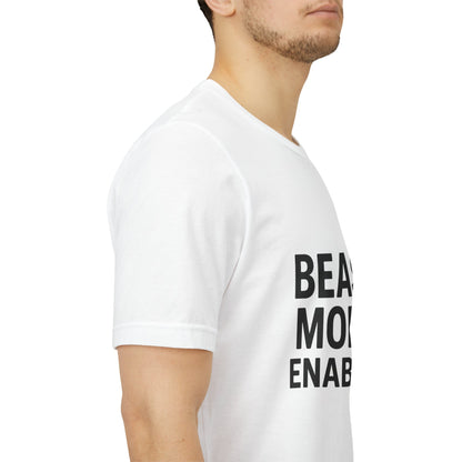 Beast Mode Enabled Unisex Jersey Short Sleeve Tee T-shirt
