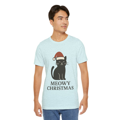 Meowy Christmas Unisex Jersey Short Sleeve Tee T-shirt