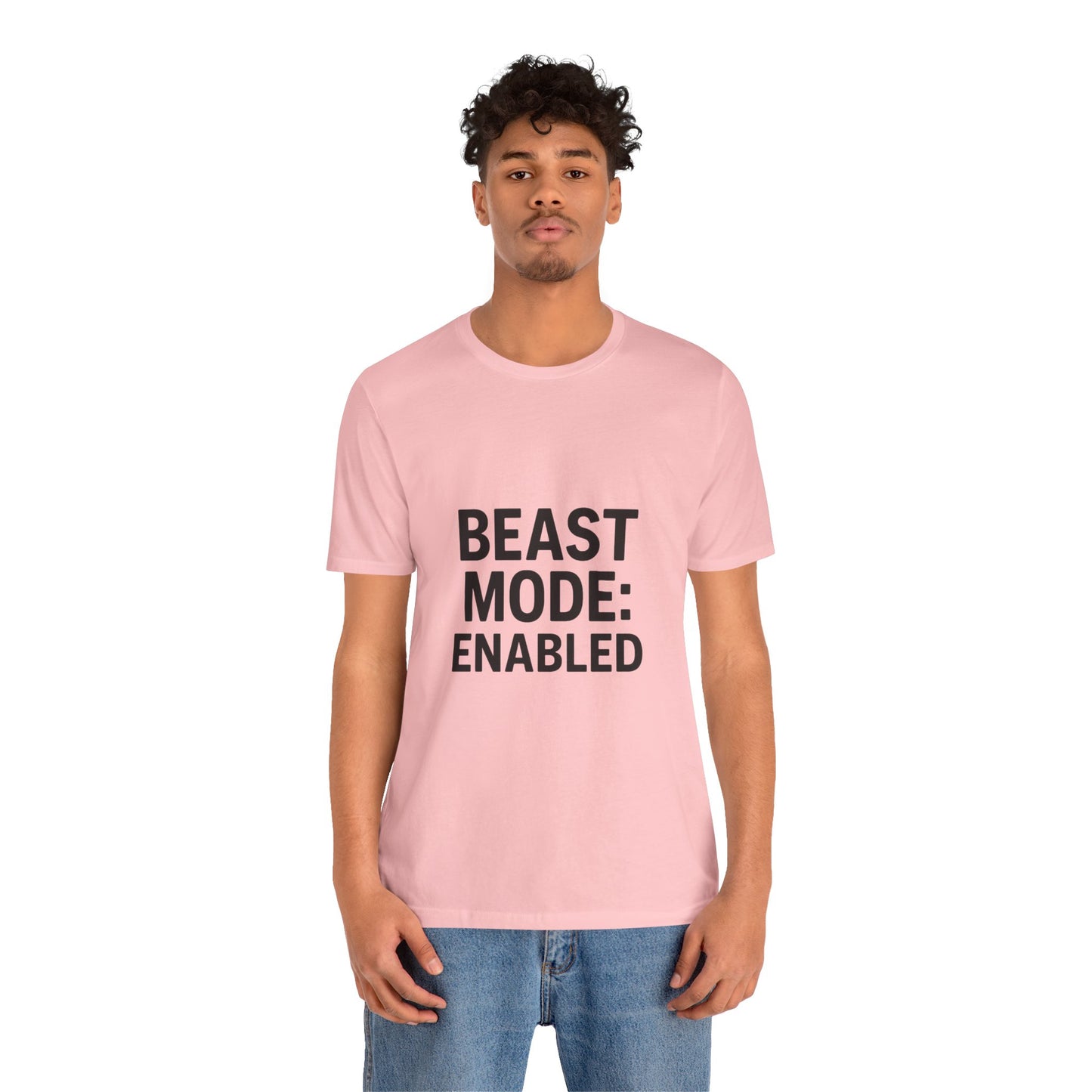 Beast Mode Enabled Unisex Jersey Short Sleeve Tee T-shirt