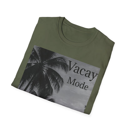 Vacay Mode Palm Trees Unisex Short Sleeve T-shirt Tee