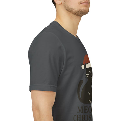Meowy Christmas Unisex Jersey Short Sleeve Tee T-shirt