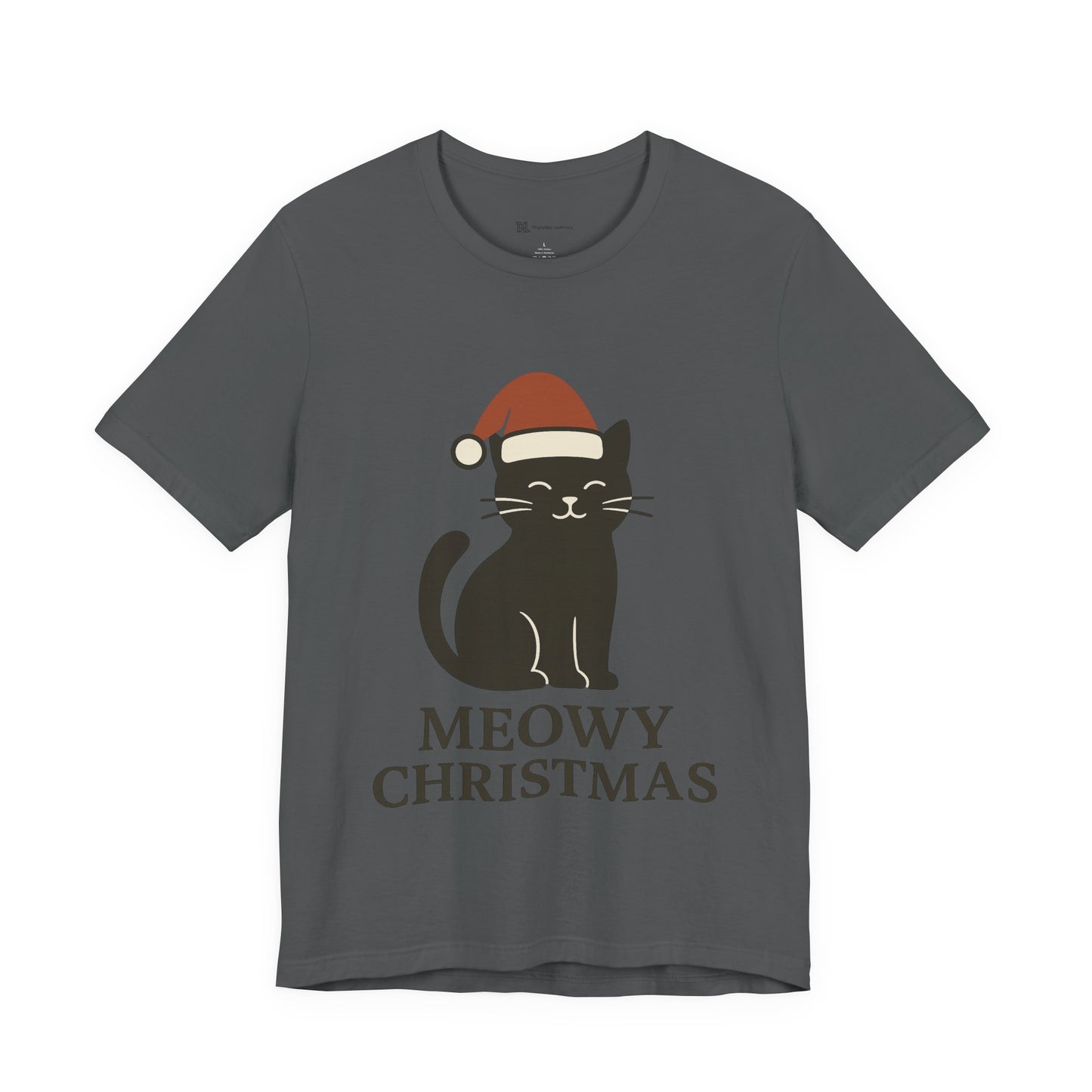 Meowy Christmas Unisex Jersey Short Sleeve Tee T-shirt