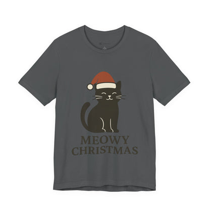 Meowy Christmas Unisex Jersey Short Sleeve Tee T-shirt