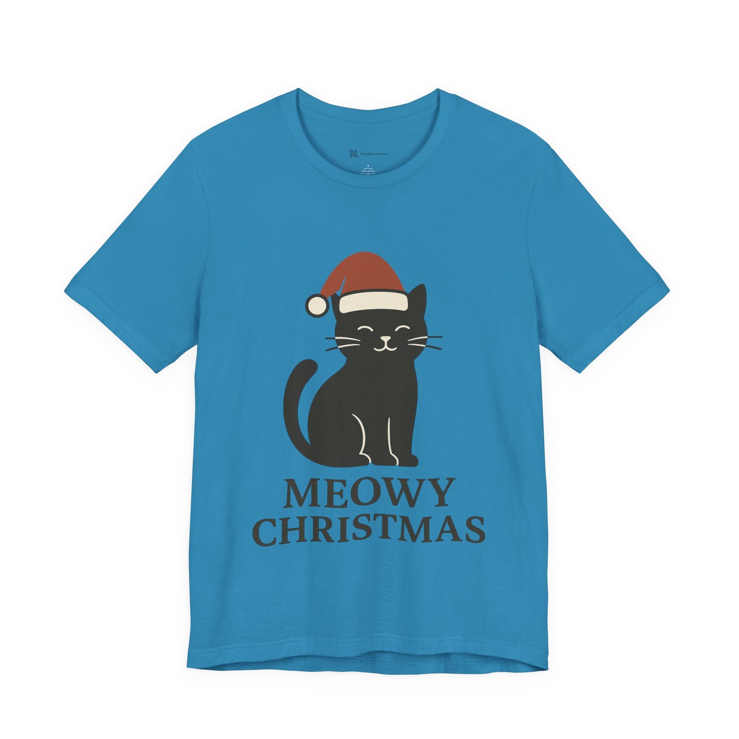 Meowy Christmas Unisex Jersey Short Sleeve Tee T-shirt