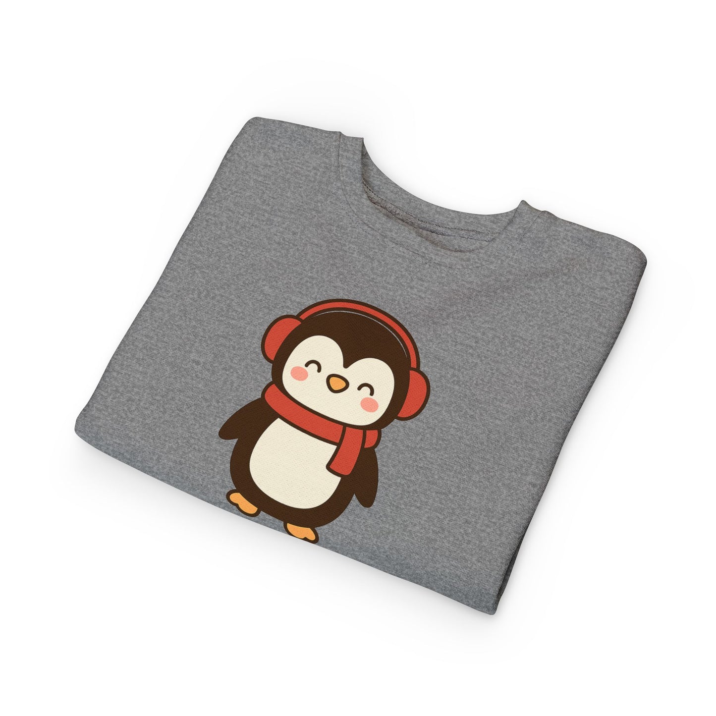 Christmas Winter Penguin Toddler Sweatshirt
