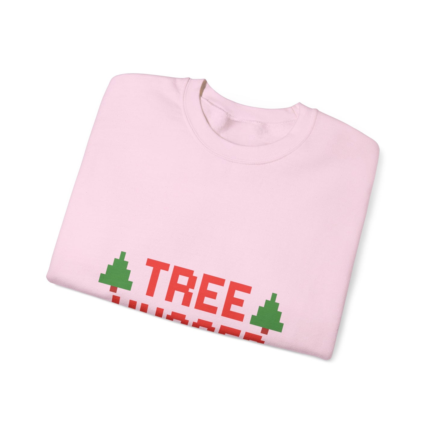 Tree Hugger Christmas Unisex Heavy Blend™ Crewneck Sweatshirt