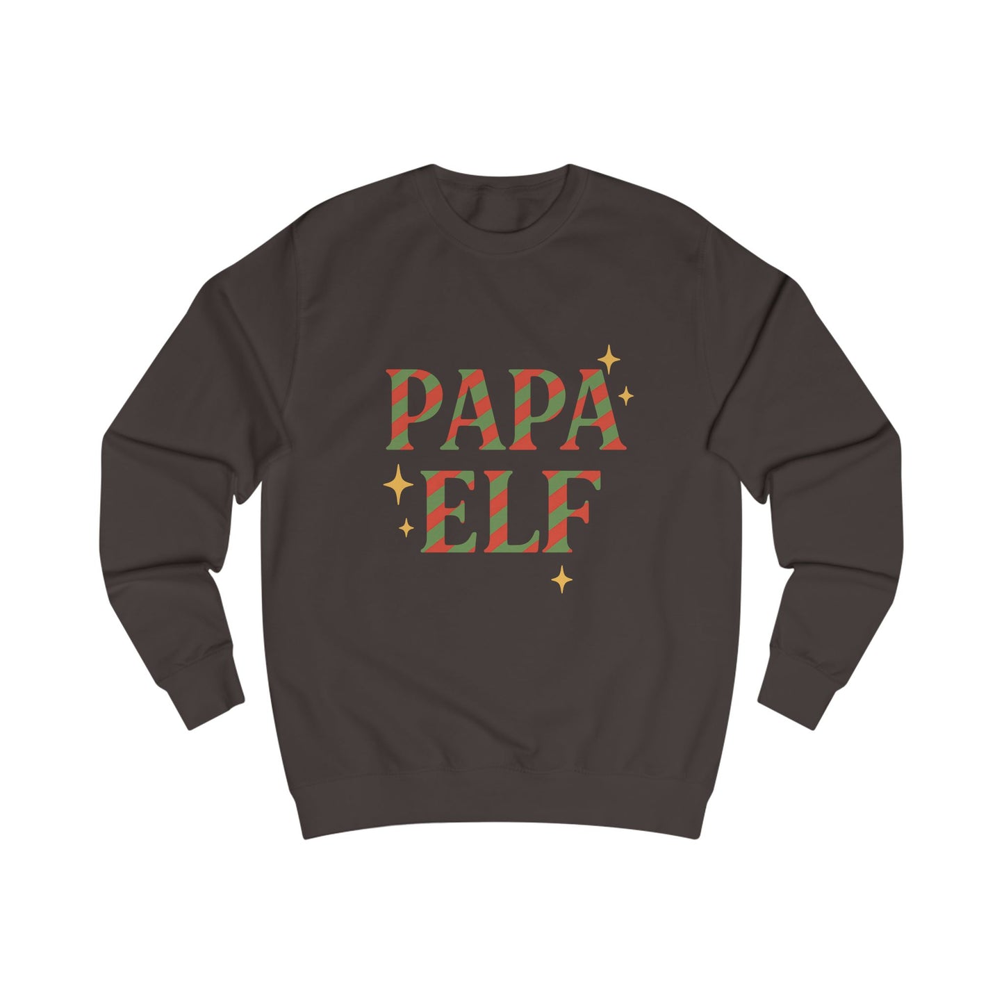 Christmas Family Photo Papa Elf Unisex Sweatshirt