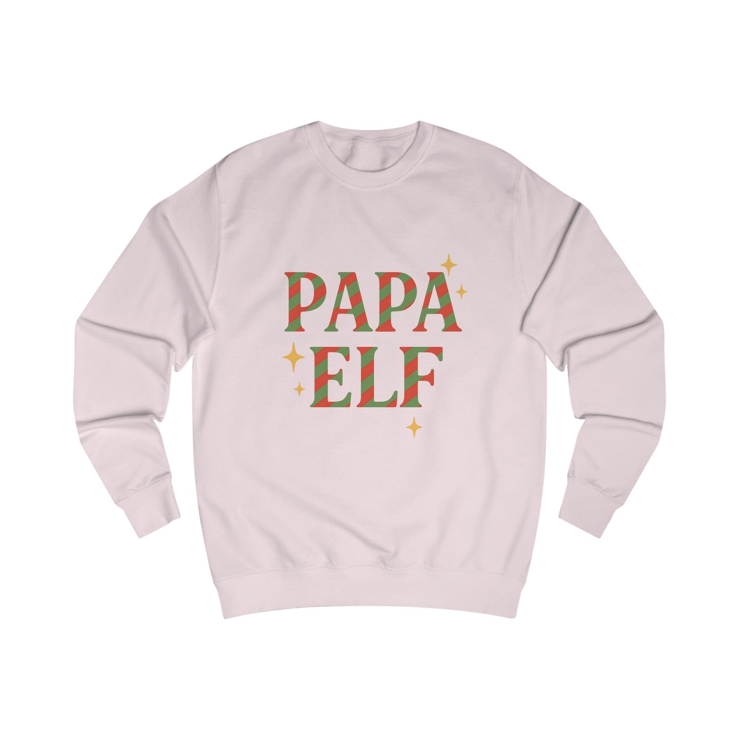 Christmas Family Photo Papa Elf Unisex Sweatshirt